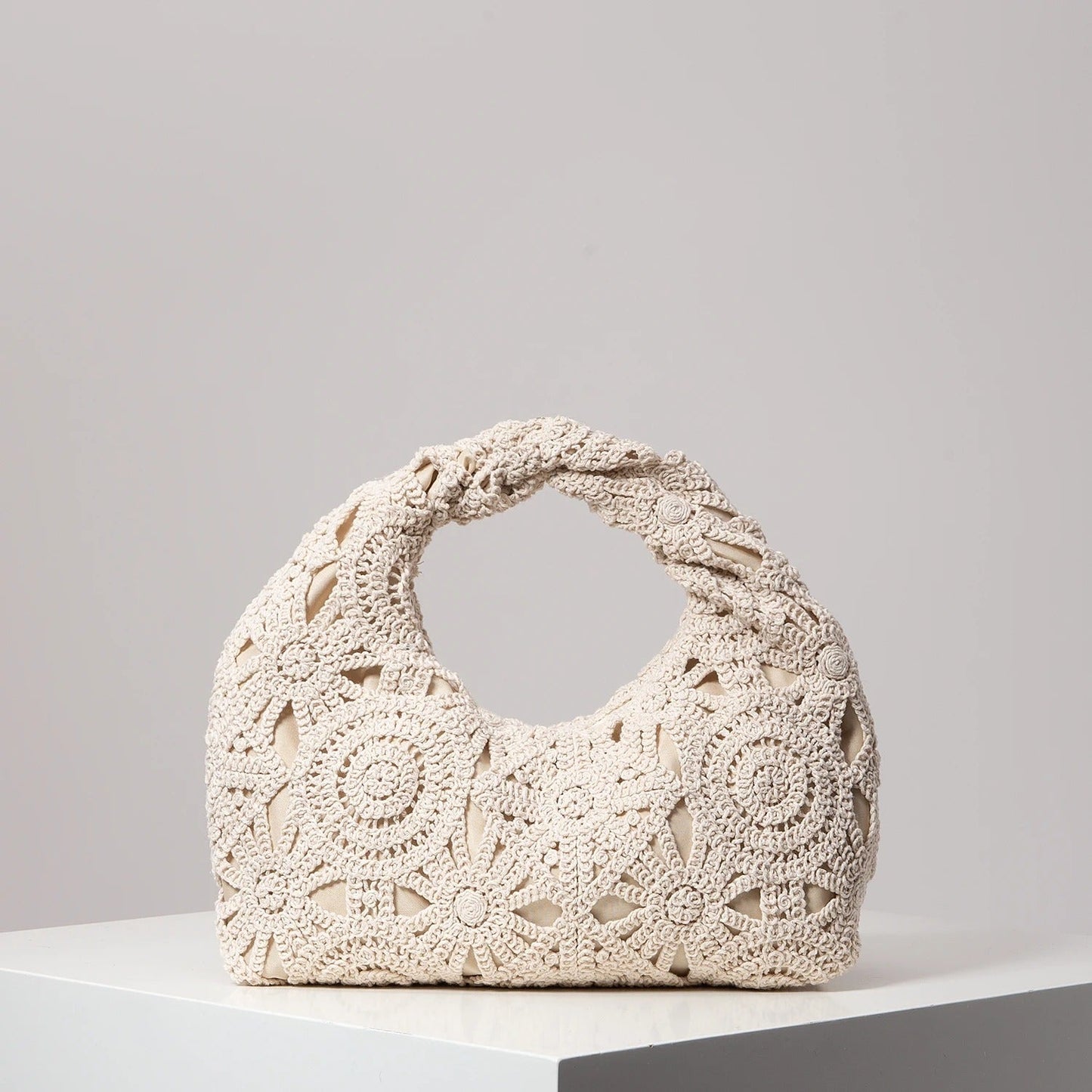 Isla Crochet Handle Bag