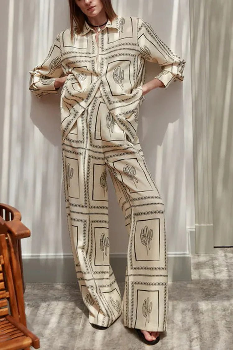 Luna’s Desert Muse Printed Co-Ord Set
