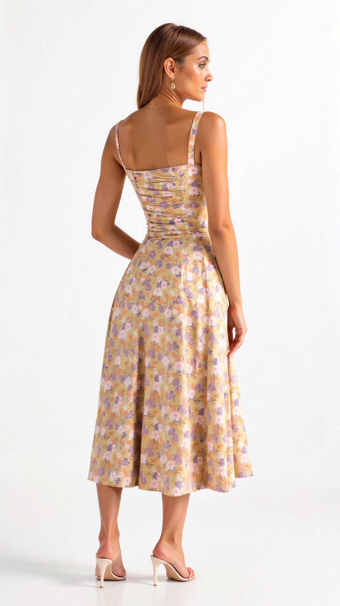 Primrose Reverie Floral Midi Dress