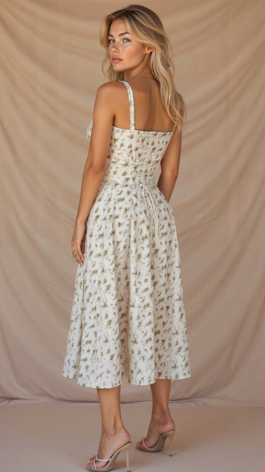 Primrose Reverie Floral Midi Dress