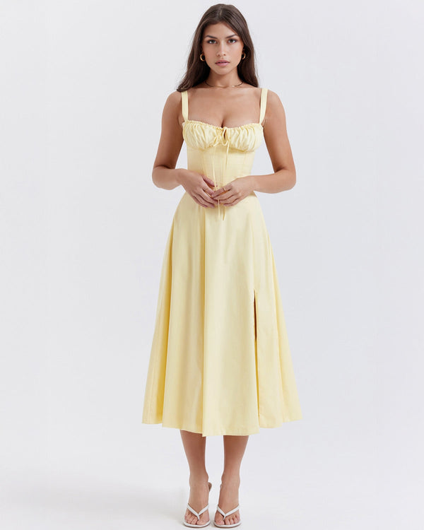 Isadora Sweetheart Midi Dress