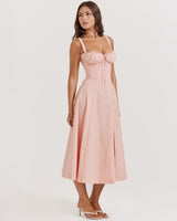 Isadora Sweetheart Midi Dress