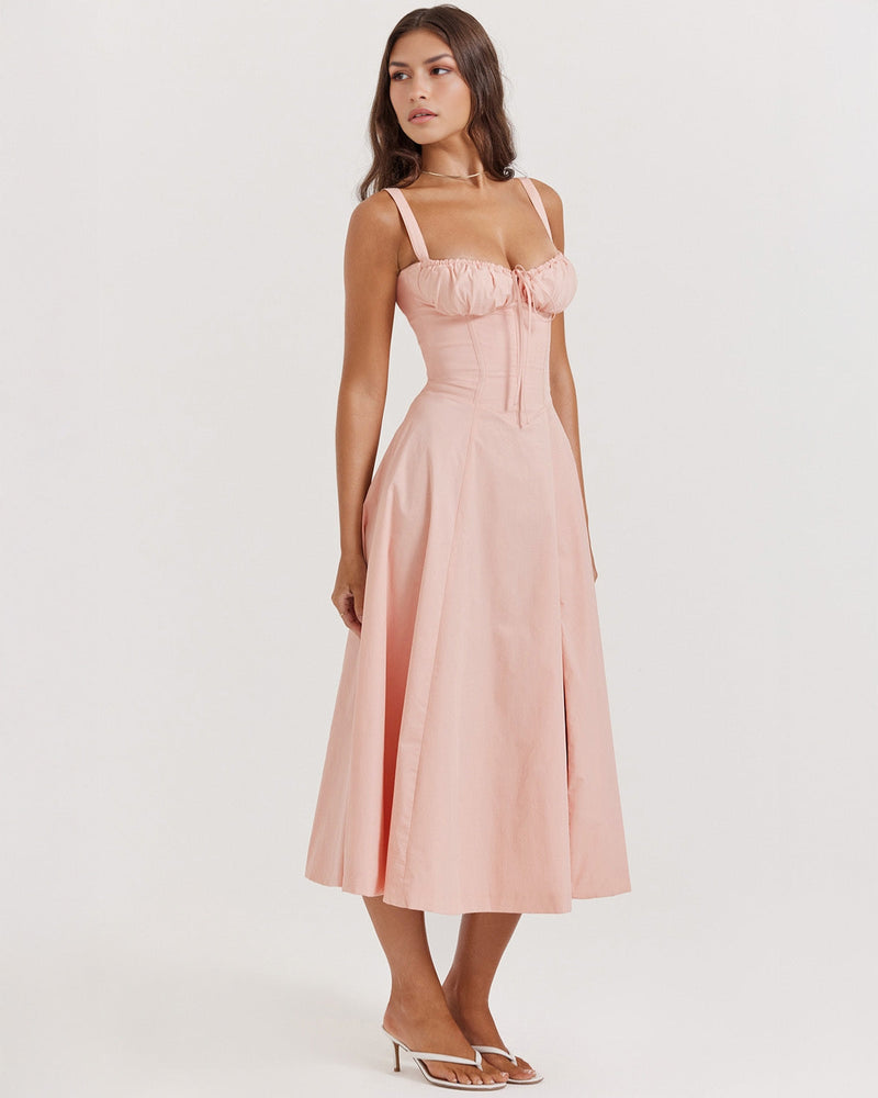 Isadora Sweetheart Midi Dress
