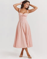 Isadora Sweetheart Midi Dress