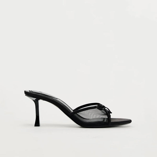 Luna’s Elegant Strappy Kitten Heels