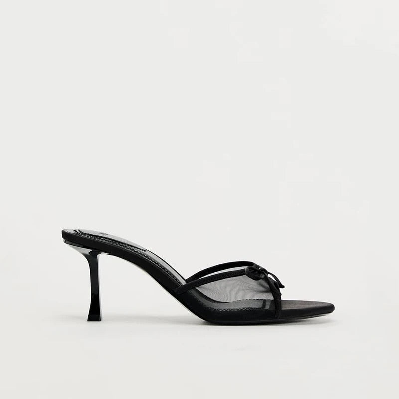 Luna’s Elegant Strappy Kitten Heels