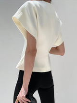 Élise Structured Wrap Top