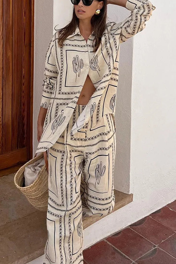 Luna’s Desert Muse Printed Co-Ord Set