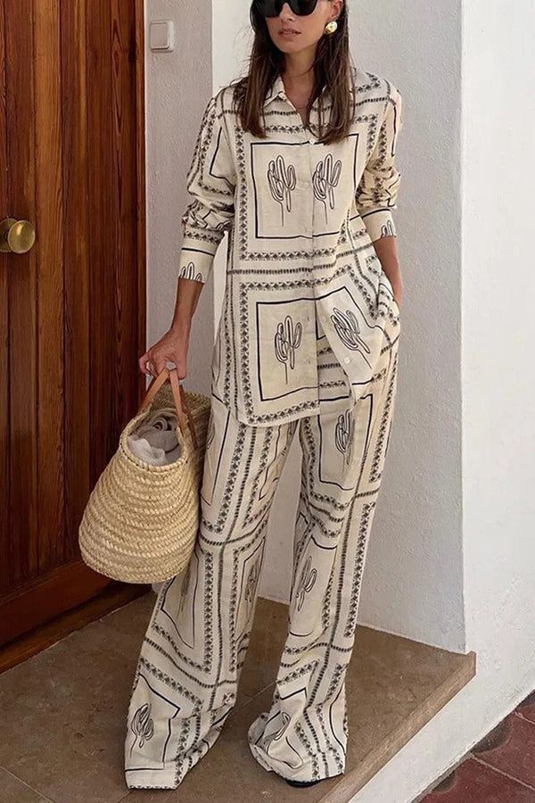 Luna’s Desert Muse Printed Co-Ord Set