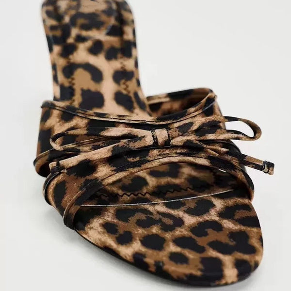 Luna’s Wild Elegance Leopard-Print Heels