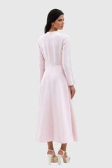 Elodie Bow-Detail Maxi Dress