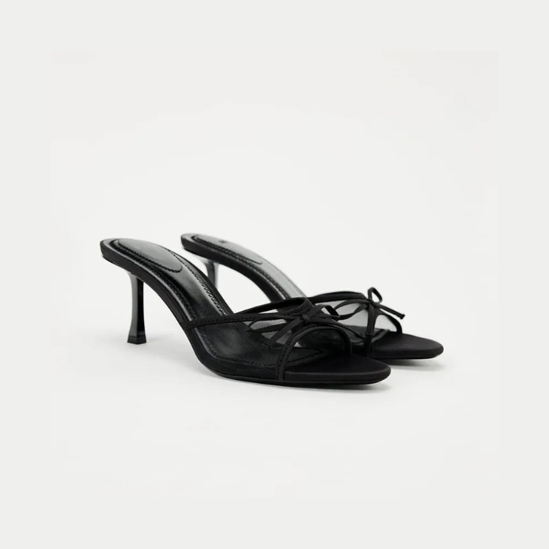 Luna’s Elegant Strappy Kitten Heels