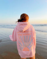 Soleil Sunset-Print Hoodie