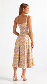 Primrose Reverie Floral Midi Dress