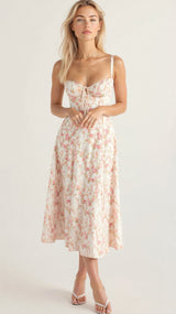 Primrose Reverie Floral Midi Dress